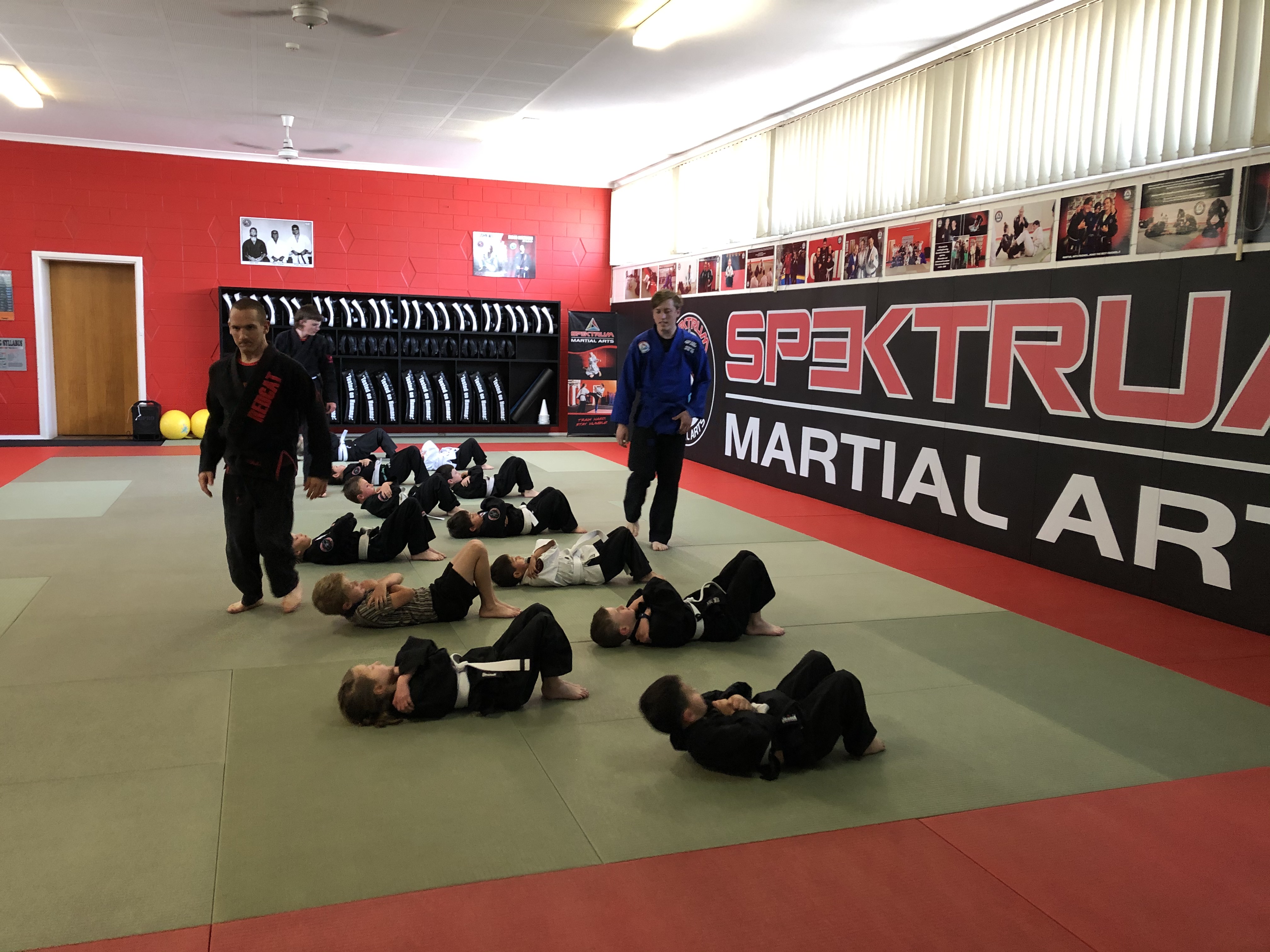 Kids Shootfighting class at Spektrum Martial Arts Port Lincoln