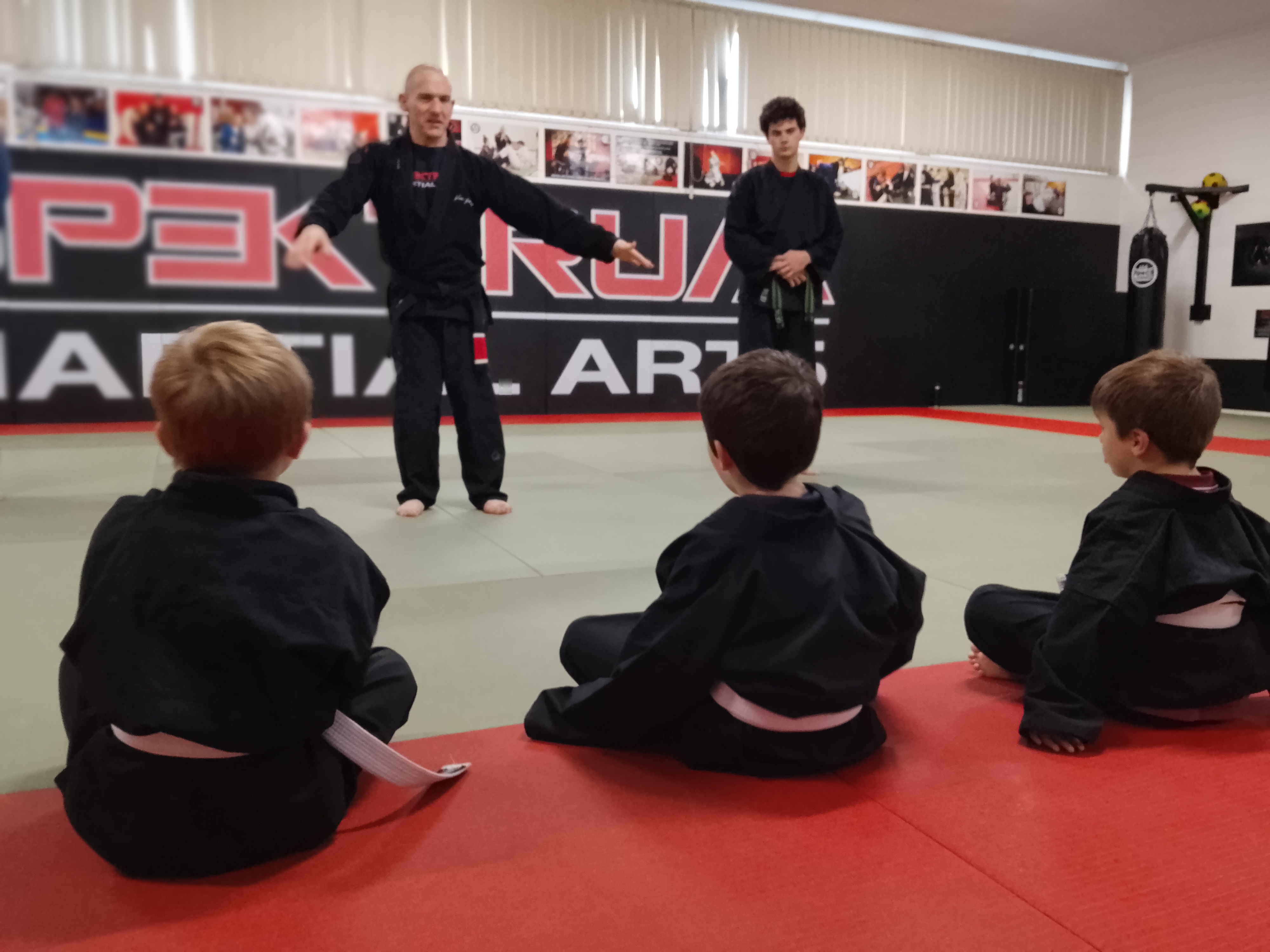 Kids Shootfighting training at Spektrum Martial Arts Port Lincoln