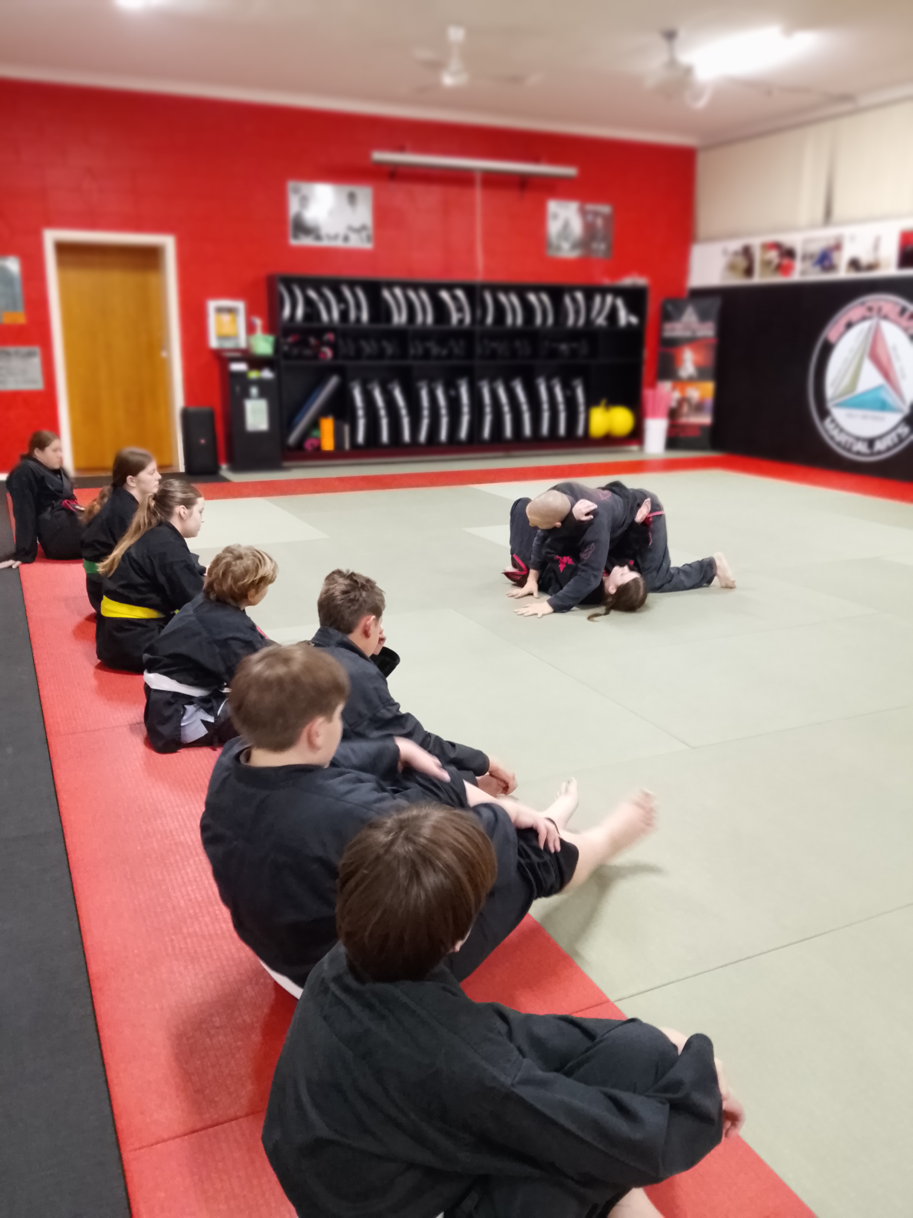 Teens coaching at Spektrum Martial Arts Port Lincoln