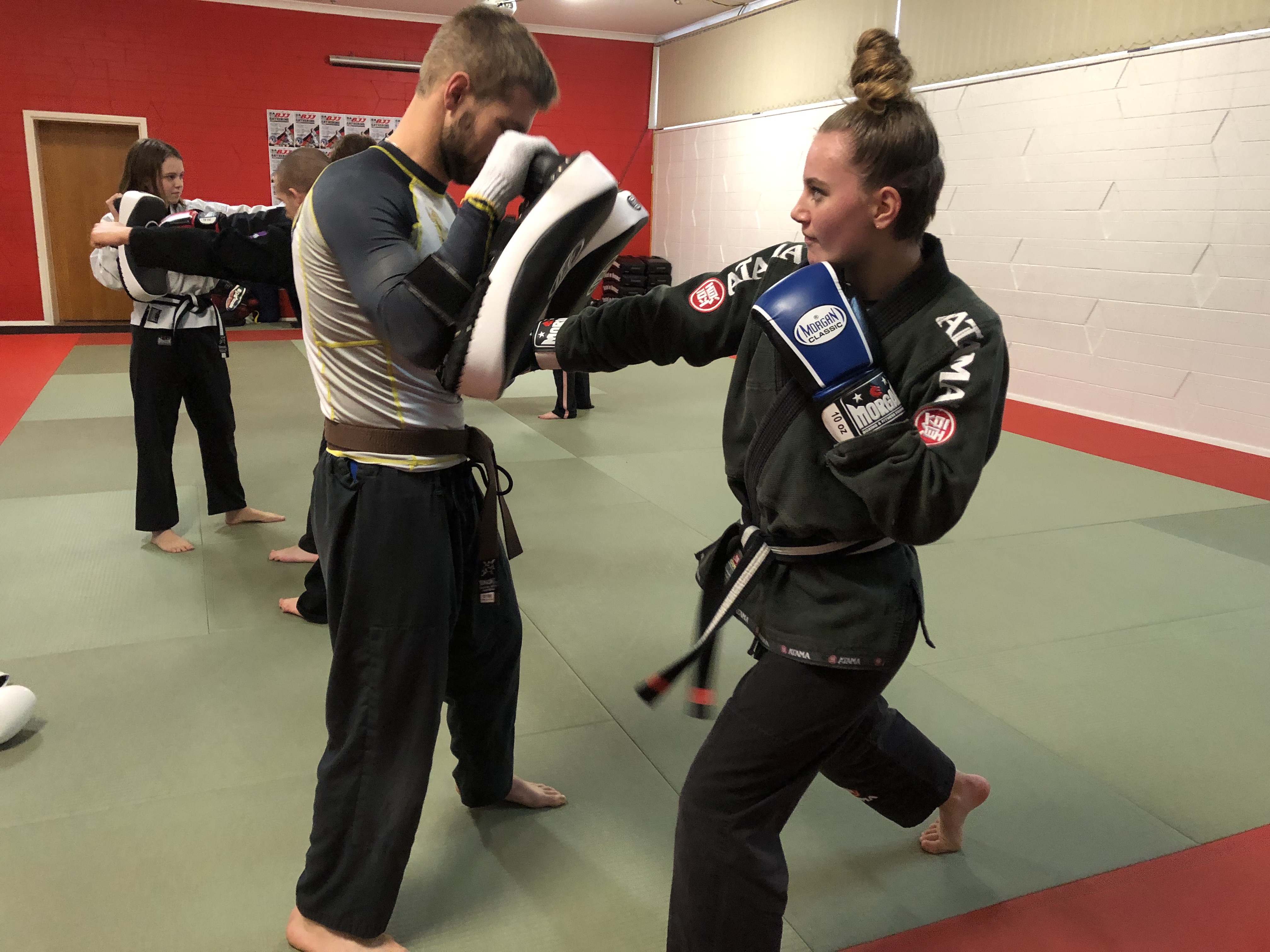 Shootfighting training at Spektrum Martial Arts Port Lincoln