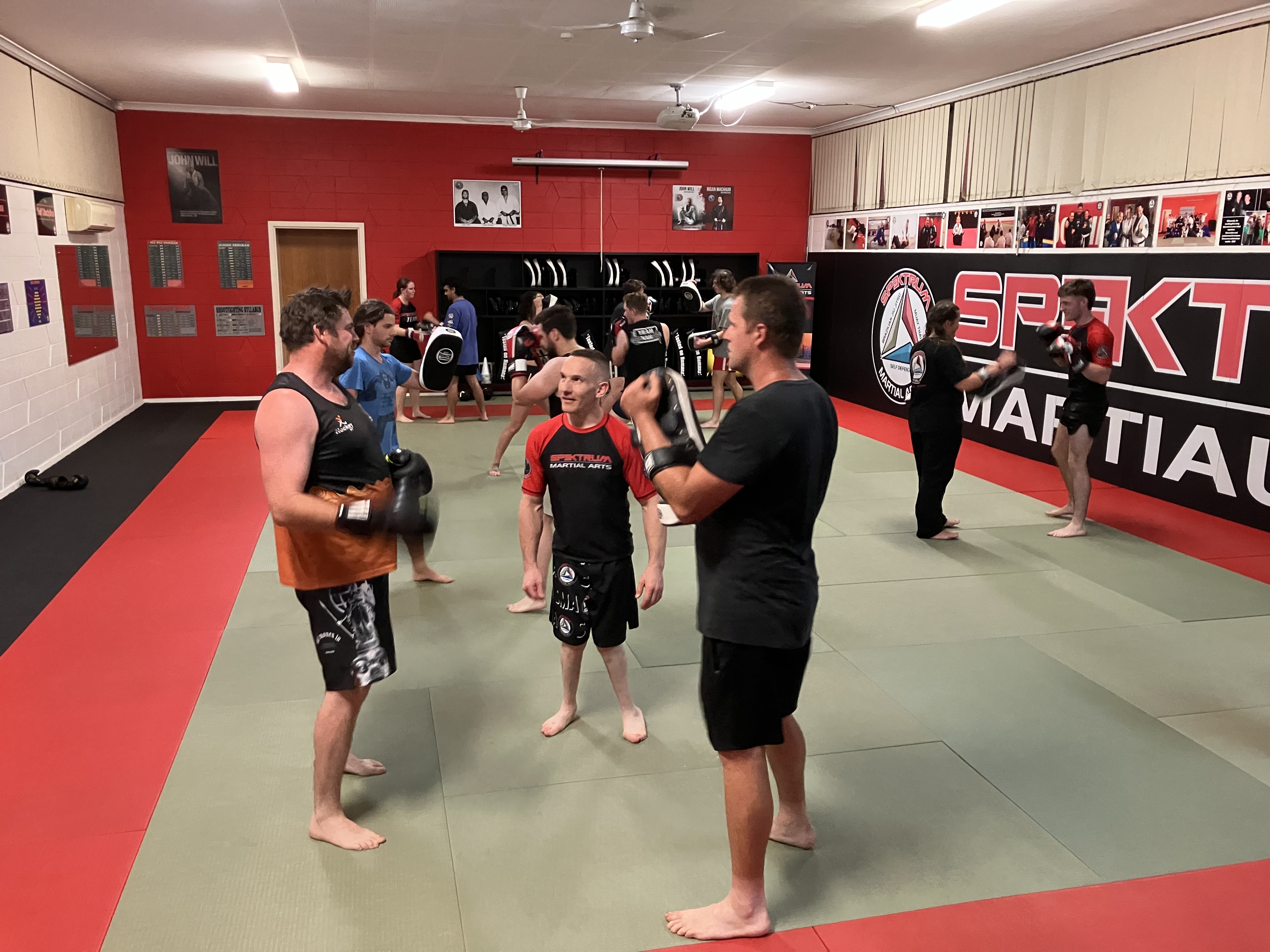 Muay Thai coaching at Spektrum Martial Arts Port Lincoln
