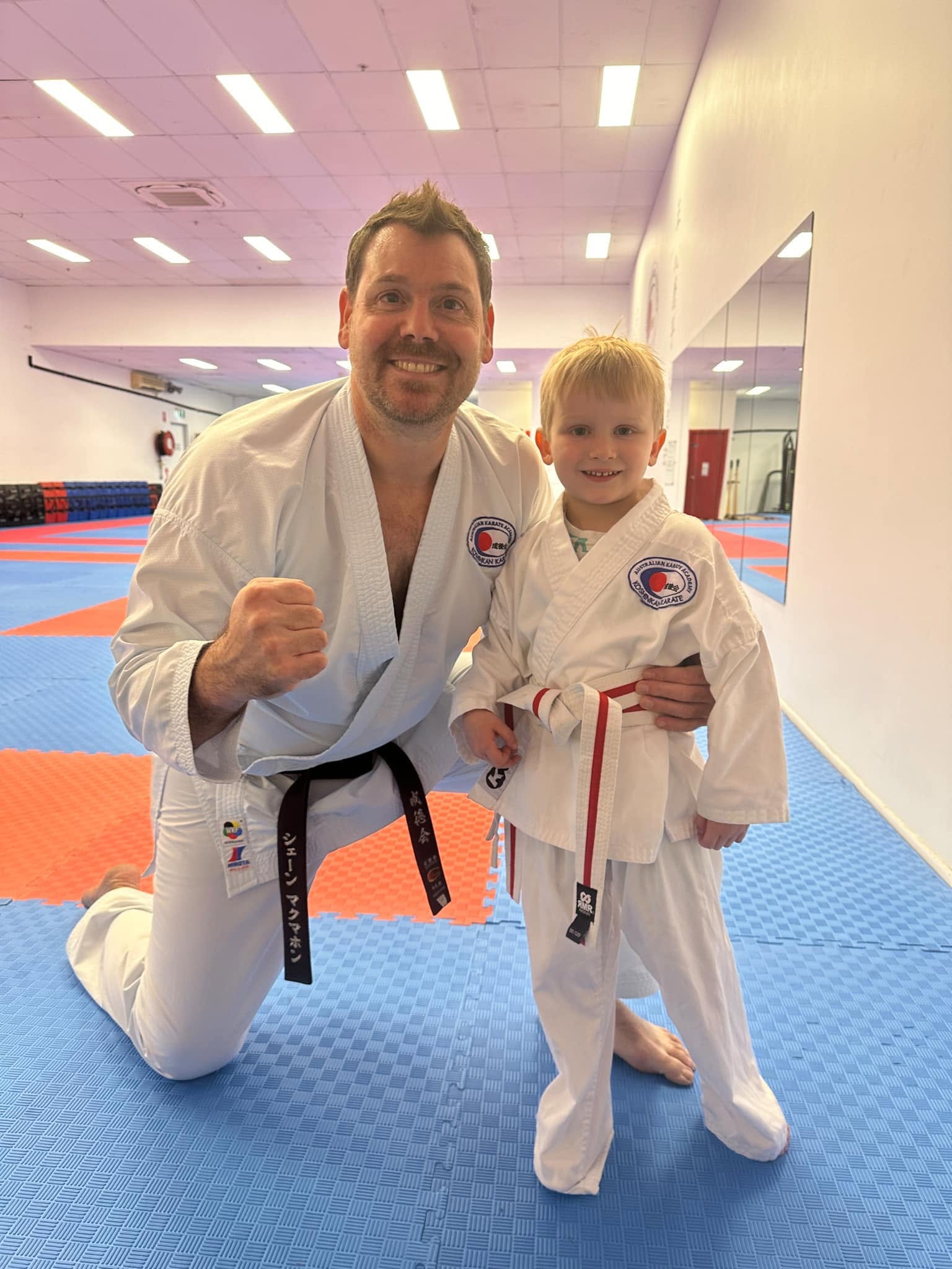 Little Ninjas Karate class at Australian Karate Academy