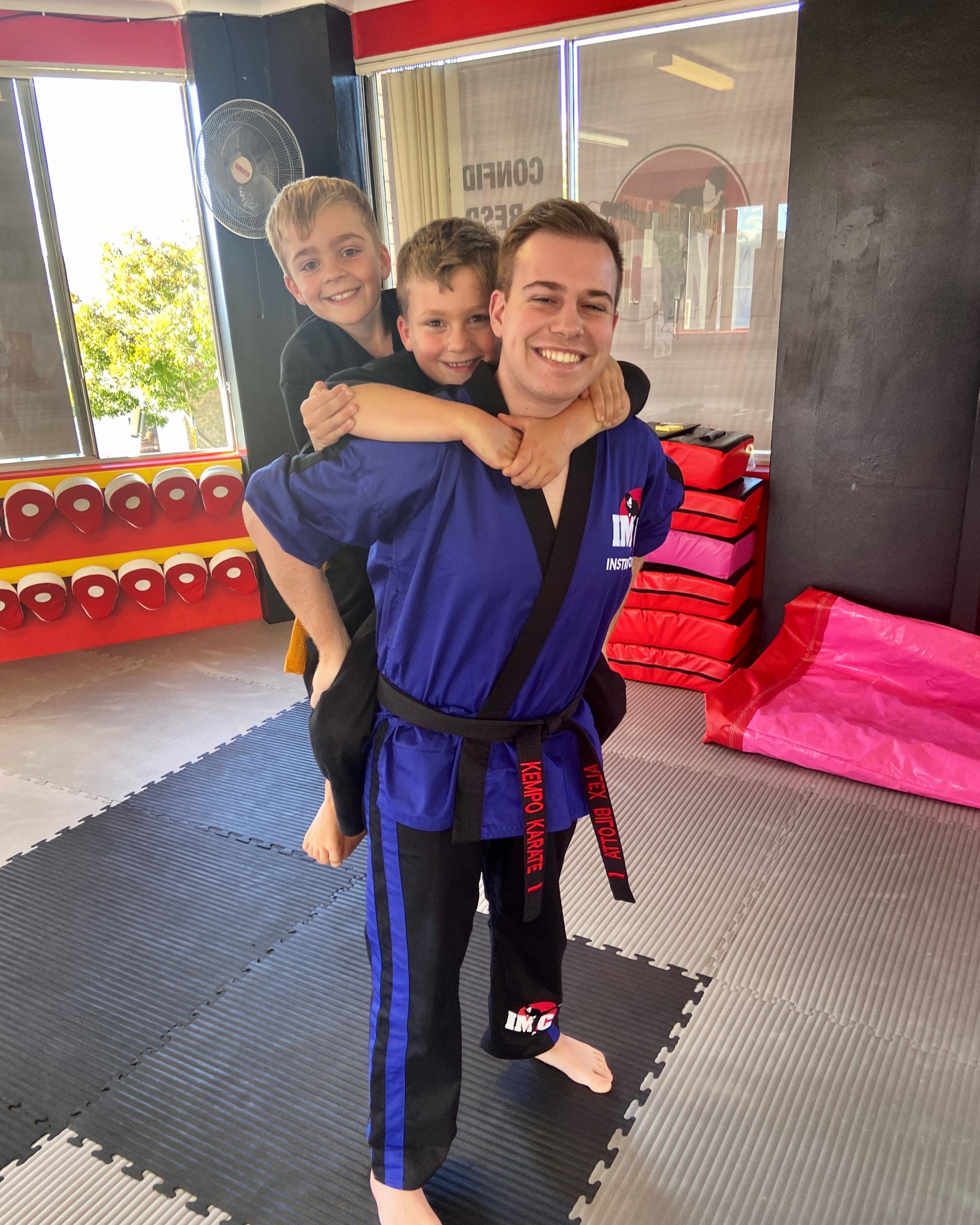 Kids Karate in action