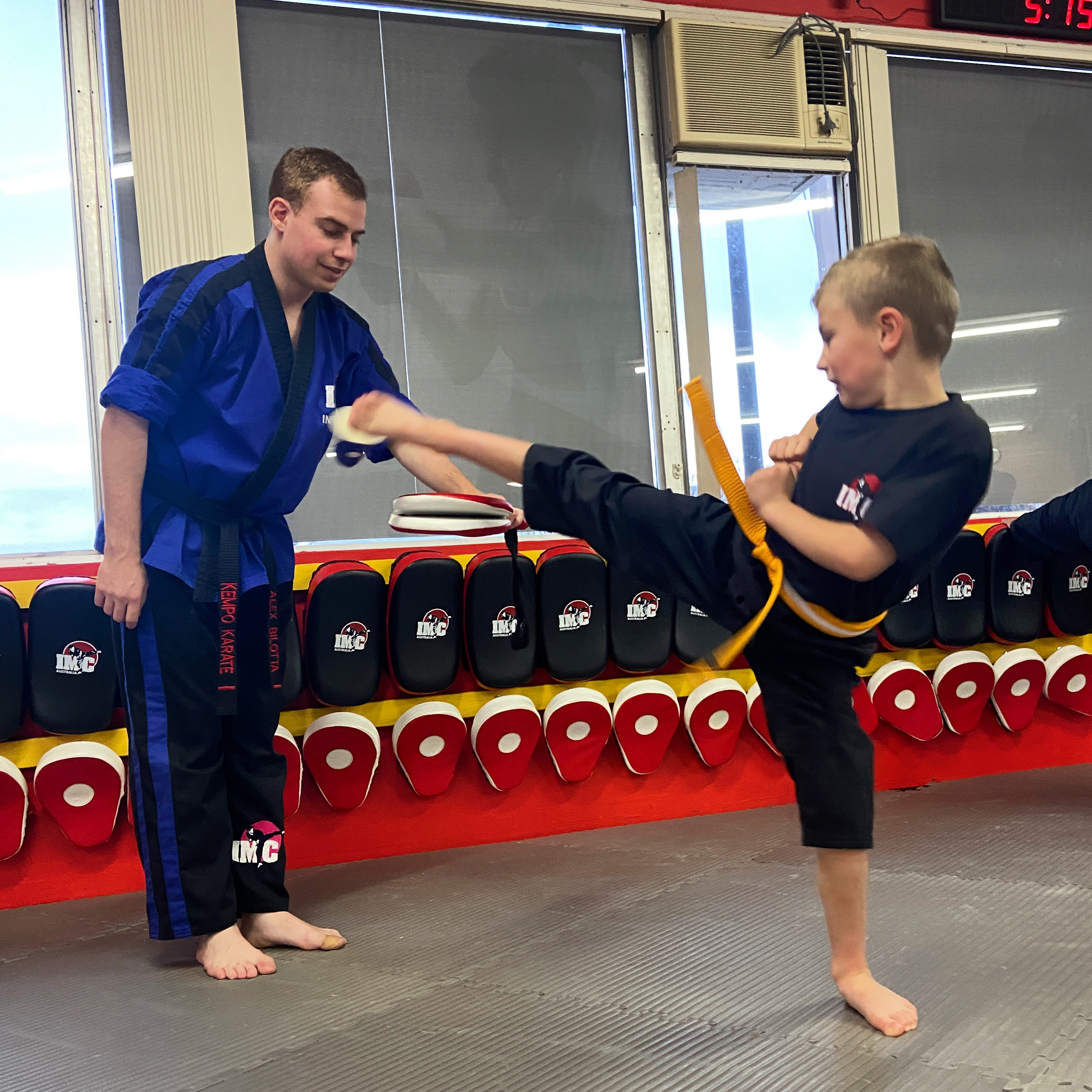 Kids Karate training