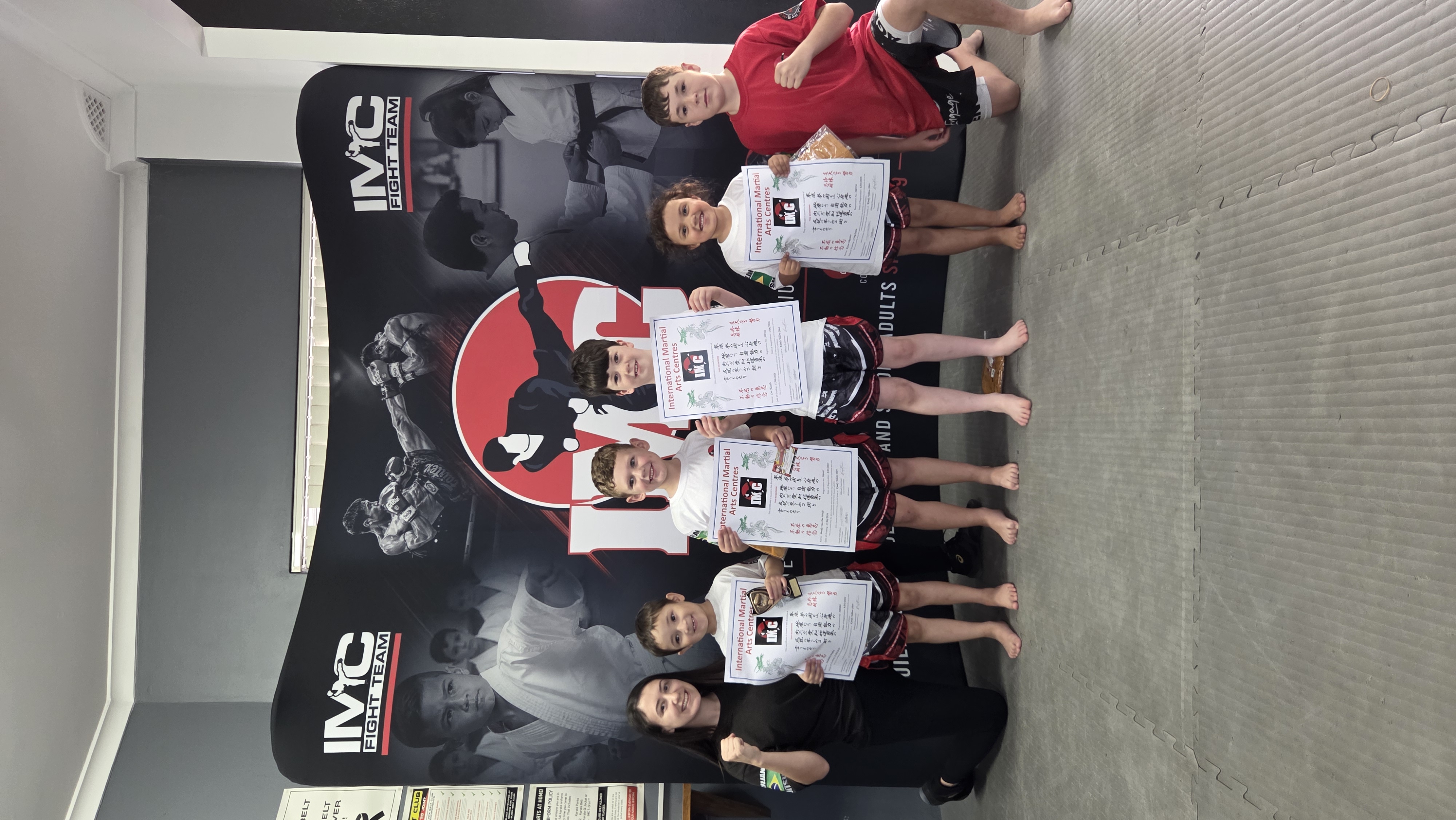 Kindy Kickboxing training