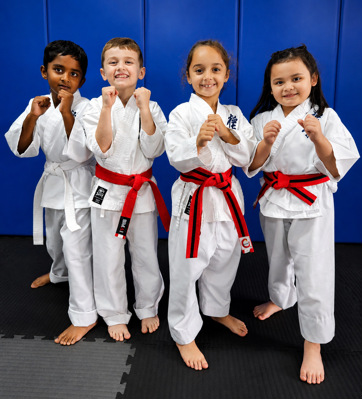 Little Lions Karate class instruction