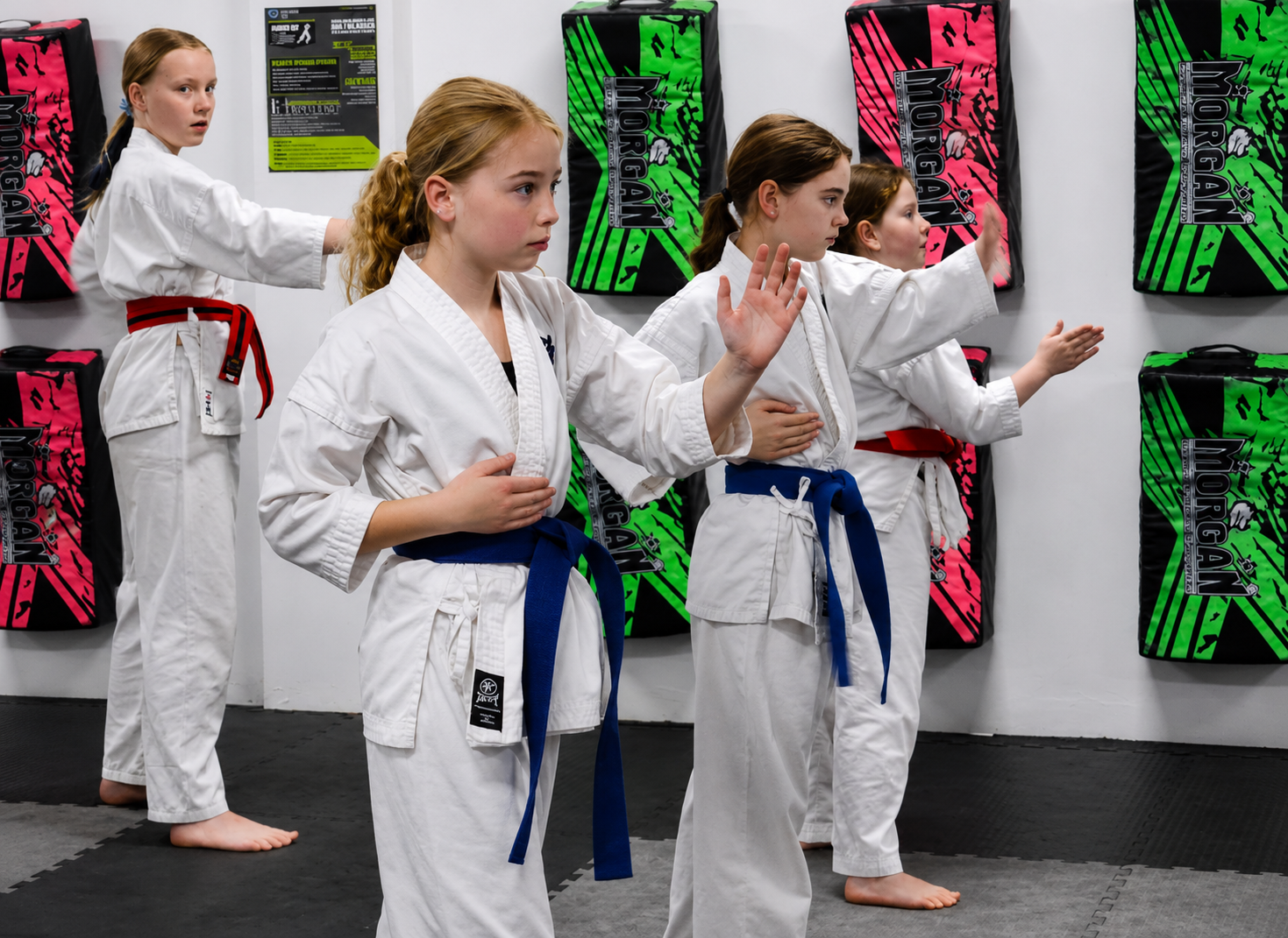 Young Lions Kyokushin Karate class
